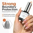 thumbnail image 4 of modelones Liquid Latex for Nails, 15 ml Peel Off Nail Polish Barrier with Stick, Fast Dry Cuticle Guard, Protector for Fingers, 4 of 9