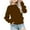 Brown, variant on breaise Kids Hoodies Under $ 10 Girls Solid Crewneck Sweatshirts Fashion Loose Fit Soft Long Sleeve Sweatshirts Trendy Chic Pullover Top 2025