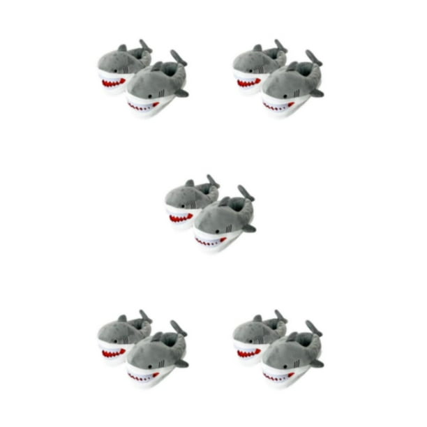 Minnieouse 2 pack/lote Y Pantuflas Toboganes Tiburón Cálido Y Estos Animales Tiburón 2 pack/lote Parte Inferior Antideslizante Para Seguridad Type2 NO2