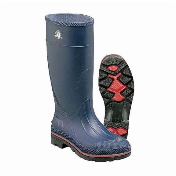 Honeywell Servus Rubber Boot,Women's,10,Knee,Blue,PR 75126/10
