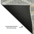 thumbnail image 5 of Addison Rugs Mayfield Premium Machine Washable Transitional Geometric Gray Rectangle Rug, 8' x 10', 5 of 6