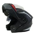 Modular Dual Lens Motorcycle Helmet Safety Downhill Flip Up Helmets ...