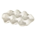thumbnail image 1 of Redempat Grooved Ceramic Tray For Convenient Egg Storage But Also Other Small Items. type+4, 1 of 6