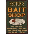thumbnail image 1 of HECTOR'S Green Bait Shop Man Cave 8 x 12 High Gloss Metal 208120027192, 1 of 1