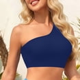 thumbnail image 6 of Neewe Bikini Tops for Women Cropped Tankini Tops Beach Straps Bathing Suit Swimwear Top Only, 6 of 9