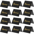 thumbnail image 2 of 50 Pcs Panneau de Table Réservé pour Restaurant Mariage Fête Noir, 2 of 8