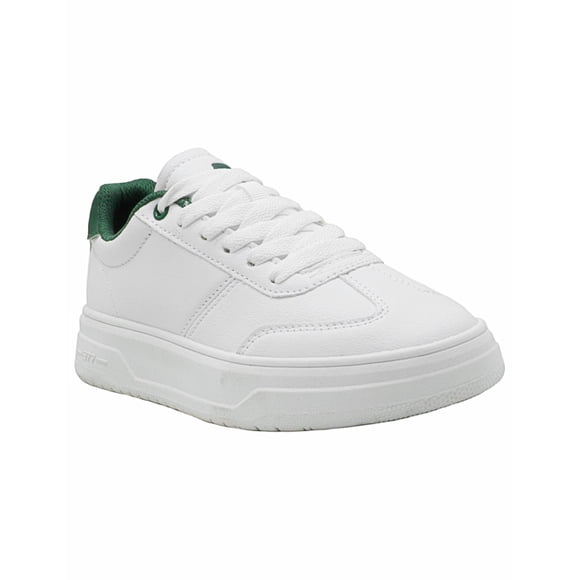 Tenis Charly Casuales Para Hombre Urbano Color Blanco Verde blanco 25