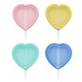 thumbnail image 5 of Molde casero para helado congelado casero Molde para helado de silicona cubierto en forma de corazón Mini molde para helado en forma de corazón, 5 of 5