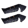 thumbnail image 3 of Protectores de piernas cortavientos para motocicleta, rodilleras con reflectores, correas de liberación rápida, PU, ​​accesorio robusto para ciclismo, 3 of 8