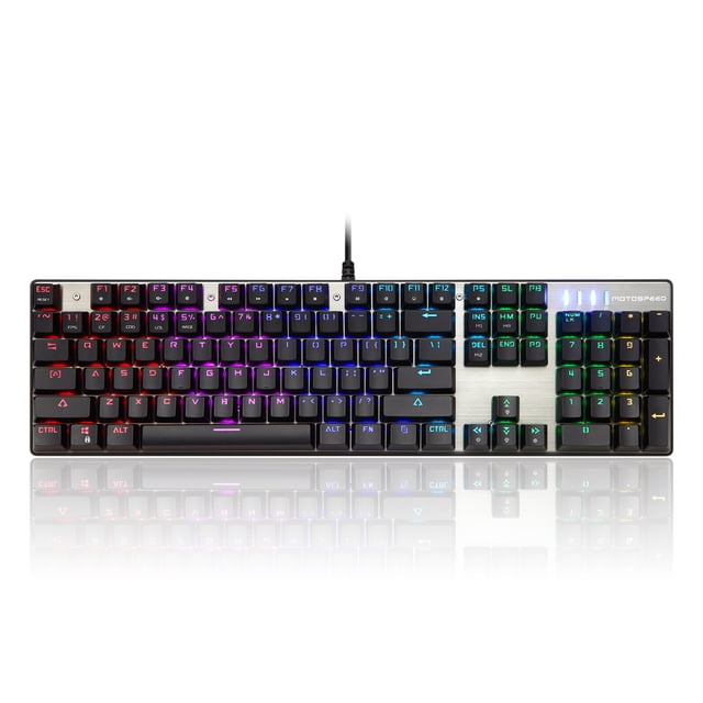 MOTOSPEED Inflictor CK104 Blue Switches Táctil Mecánico Esport Gaming Game