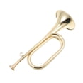 thumbnail image 1 of UPOUART 1 Pce Instrument d'Apprentissage Trompette Dorée pour Débutants en Forme Musicale, 1 of 8