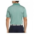 thumbnail image 2 of Grand Slam Men's Deep Sea Off Course Championship Striped Golf Polo, Large, 2 of 2