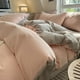 thumbnail image 1 of Set de ropa de cama de poliéster lavado de 4 piezas | Funda de colcha Comfort Soft, sábanas y fundas de almohada | Nuevo Multicolor | Transpirable, resistente al desvainamiento | 150x200cm,, 1 of 6