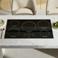 thumbnail image 6 of Built-In 36-in Induction Modular Cooktop in Black with 5 Elements, 6 of 19