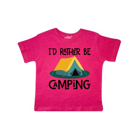 

Inktastic Rather Be Camping Gift Toddler Boy or Toddler Girl T-Shirt