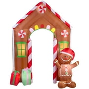 Airblown Archway Gingerbread House