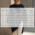 thumbnail image 3 of Vivianyo HD Women's Crew Neck Oversized Knit Tunic Sweater, Batwing Long Sleeve Loose Fit Pullover For Women, Fall Winter Longline Top for Brunch Meetings and City Walks, Size S-3XL, 3 of 7