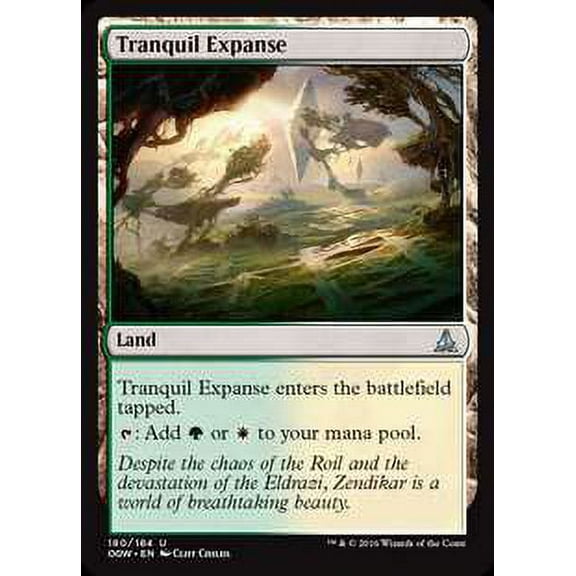 MtG Oath of the Gatewatch Uncommon Tranquil Expanse (Foil) #180