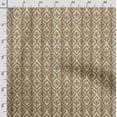 thumbnail image 3 of Soimoi Damask Print, Silk Fabric, Decor Sewing Fabric by The Yard 42 Inch Wide,Decorative Fabric for Shirts Suits Ties, Brown, 3 of 5