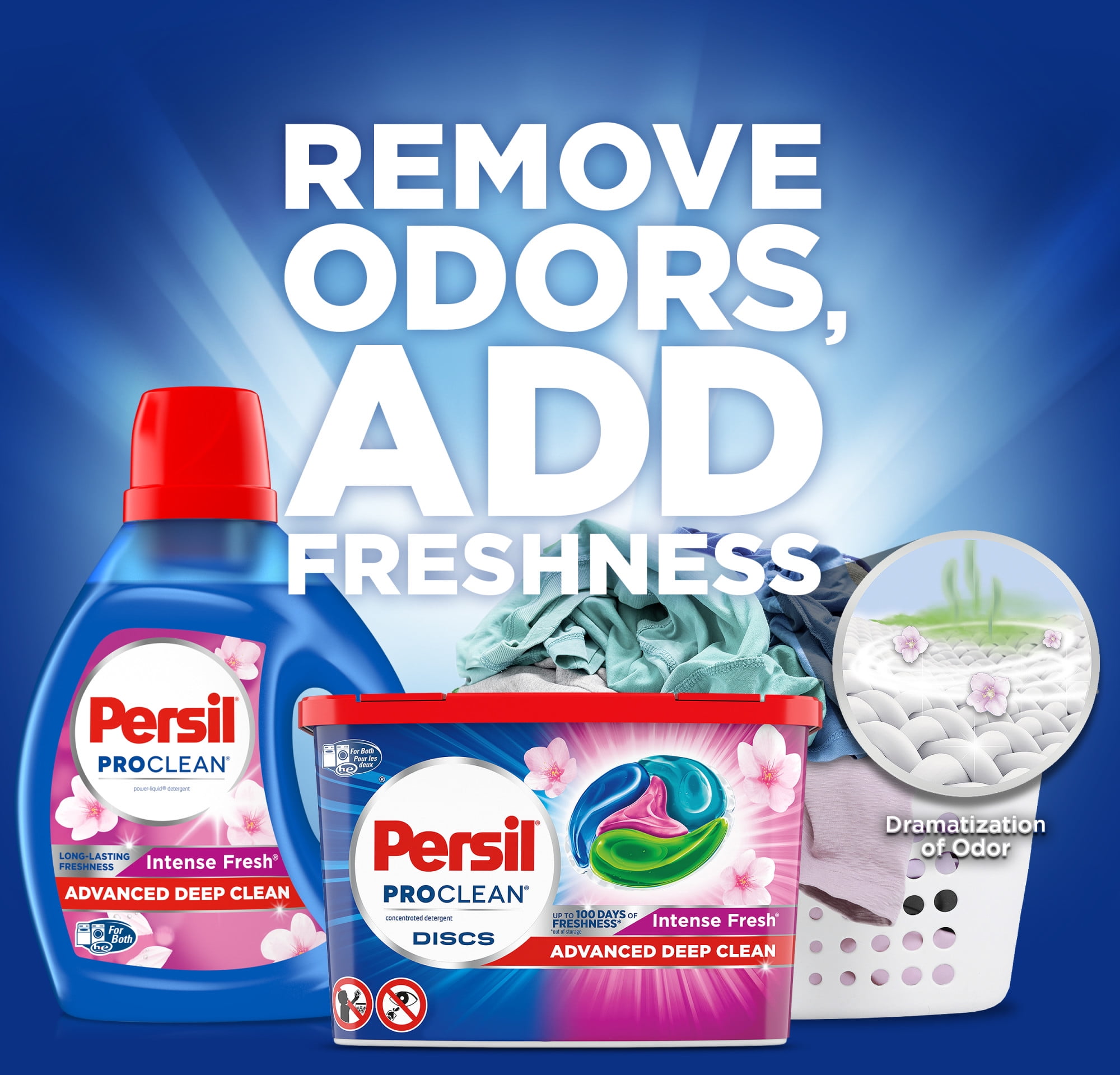 Persil Intense Fresh Unit Dose Laundry Detergent - 40ct : Target