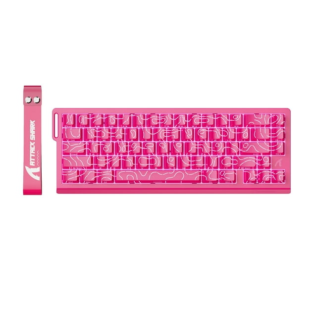 Teclado mecánico para juegos ATTACK SHARK X68HE 60% cableado RGB