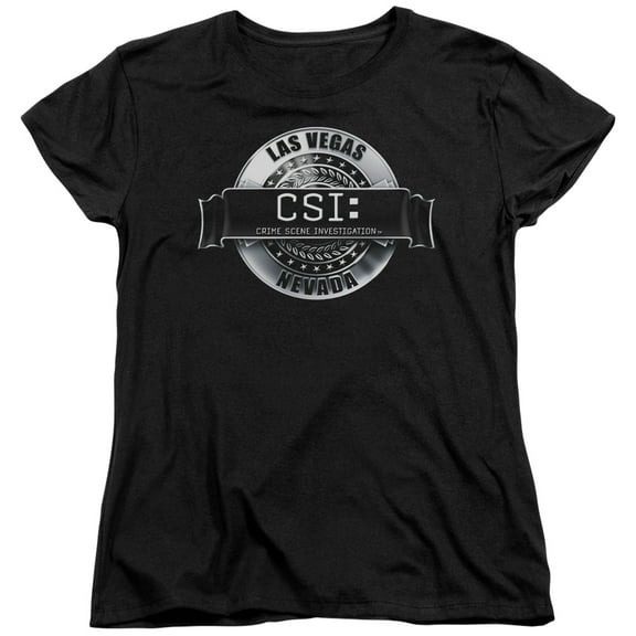 Csi Rendered Logo Women's T-Shirt Black
