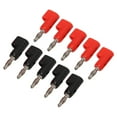 thumbnail image 4 of Banana Plug Connector,5 Set Solderless Banana Banana Plug Jack Adapter Solderless Banana Plug Meticulously Designed, 4 of 14