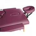 thumbnail image 2 of Economy massage table, 28" x 73", burgundy, 2 of 3