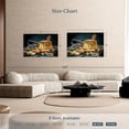 thumbnail image 4 of Elephant Stock Chunks Of Parmesan Wall Art - Horizontal Canvas Wall Art - Kitchen Wall Decor - Food And Drink Canvas - Gray And Orange Decor - 48" x 32", 4 of 8
