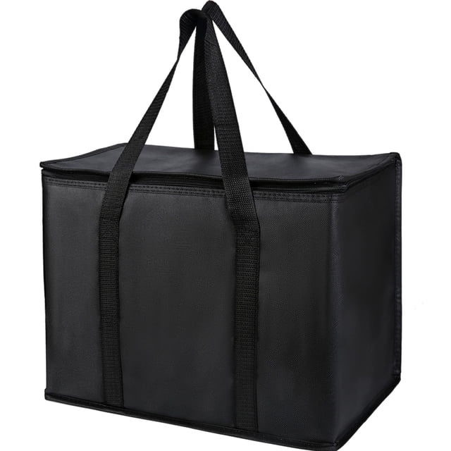 Bolsa Térmica Musbus Paquete de 2 Aisladas 41x32x23 cm Negra