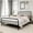 Black, variant on Tslinn Metal Twin Size Bed Frame with Headboard and Footboard,White Color,Classic Style