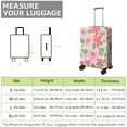 thumbnail image 4 of Stretch Luggage Cover S(18-20in)– Elastic Travel Suitcase Protector with Handle Openings & Bottom Closure, Washable Polyester Spandex Suitcases Cover, Floral Flowers Print, 4 of 5