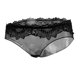 thumbnail image 5 of de encaje de malla transparente sólida para mujer Calzoncillos de tiro bajo Ropa interior Ropa de dormir Negro Jinwen ropa interior tanga de las mujeres, 5 of 8