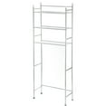 Mainstays 3Shelf Bathroom Space Saver, Chrome Finish