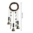 thumbnail image 6 of Baywell Witch Bells Witchcraft Decor Gifts Magic Pagan Wall Home Decorative Protection Kitchen Witches Runes Wiccan Altar Supplies, 6 of 6