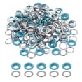 thumbnail image 1 of Uxcell 110 Pcs Ojetes con Arandelas 3/8" Kit de Ojetes Azul, 1 of 7