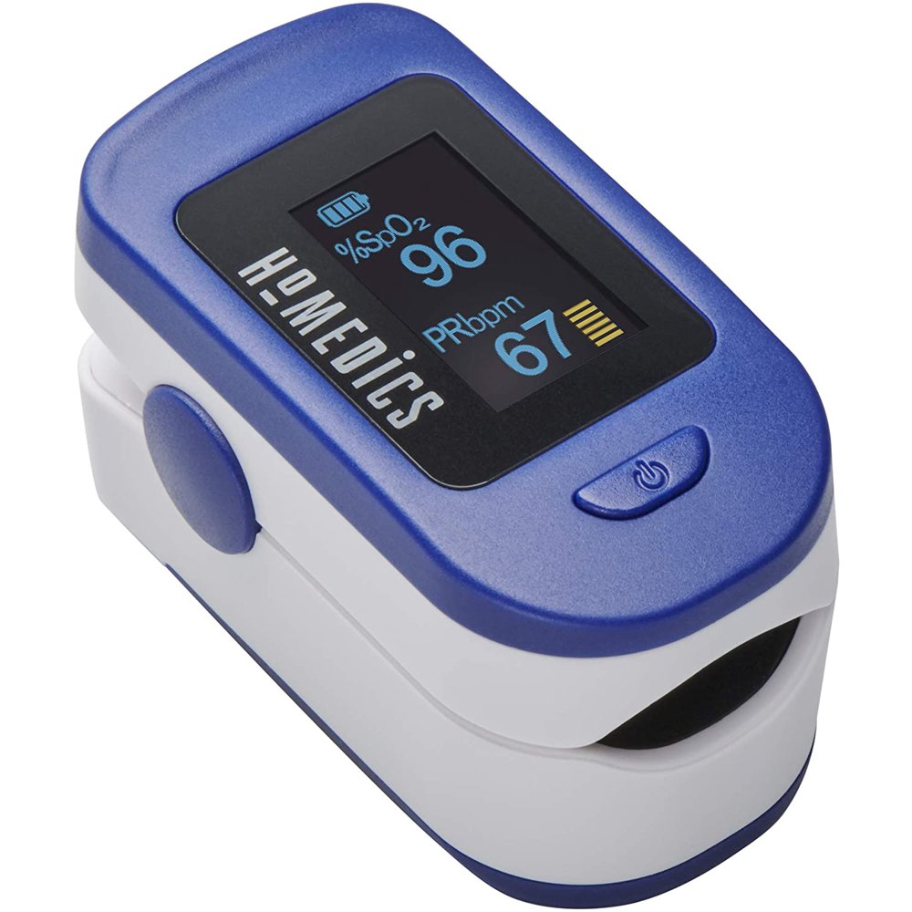 HoMedics Pulse Oximeter Blood Oxygen Saturation Monitor