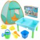 thumbnail image 2 of Baby Beach Play Tent Toddler Toys Set green 77*77*88cm, 2 of 5