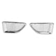 thumbnail image 1 of Side Air Vent Grill, Silver 2PCS Exterior Air Flow Cover Lightweight Scratch Resistant  For Car ANGGREK Auto Accessories, 1 of 8