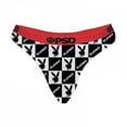 thumbnail image 1 of Playboy Checkered PSD Thong-XLarge, 1 of 2