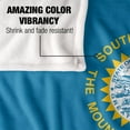 thumbnail image 4 of South Dakota Flag Officially Licensed Silky Touch Super Soft Throw Blanket 50' x 60', 4 of 6