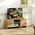 thumbnail image 2 of HOMCOM TV Stand for up to 55 Inch TV, Media Console w/ Cabinets, Shelves, 2 of 10