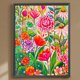 thumbnail image 1 of Cuadros Decorativos 5D bricolaje ronda completa taladro diamante pintura flor Kit decoración del hogar (A7227) Wdftyju embutido en tela, 1 of 6
