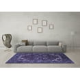 thumbnail image 3 of Ahgly Company Indoor Rectangle Persian Blue Traditional Area Rugs, 2' x 4', 3 of 4
