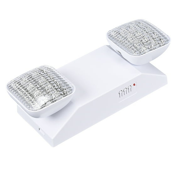 EU2C M6 LED Emergency Light Commercial Use 2 Lamps 90-Minute Battery Backup Power y6216