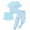 Blue, variant on Arshiner Girls Clothes 3 Piece Outfits Short Sleeve Shirts Long Pants and Dolphin Shorts Clothing Sets with Pockets