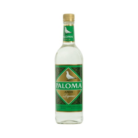 Anis Paloma, 750ml, 20% ABV, 40% Proof, Shelf Stable, 1 Glass Bottle, New