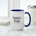thumbnail image 4 of CafePress - Parrot Dad Mugs - 15 oz Ceramic Large White Novelty Mug, 4 of 4