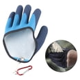 thumbnail image 4 of 6 Guantes De Pesca Profesionales Para Mano Izquierda, Resistentes A Pinchazos, Regulares Con Hebilla, 4 of 7