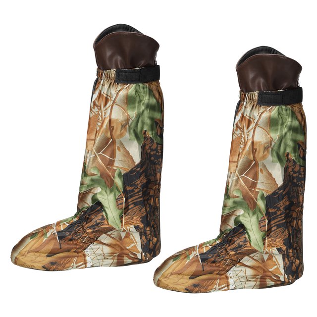Unique Bargains Waterproof Shoe Covers, Rain Shoe Cover Snow Boot Covers, XS, Camo